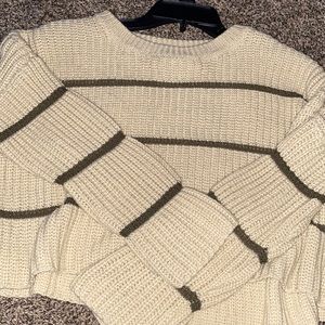 Cropped sweater